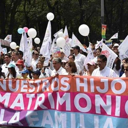 Thousands Rally Against Marriage Equality In Mexico