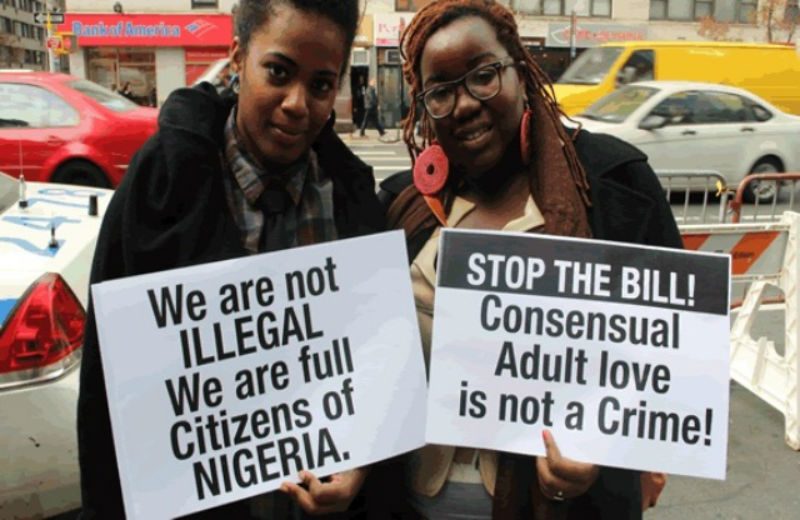 Nigeria's criminalisation of same sex unions a step closer to law. Nigeria's criminalisation of same sex unions a step closer to law.