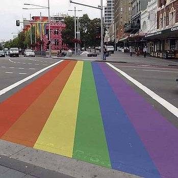 Oxford Street's rainbow pride