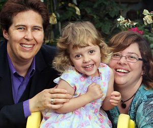 Terri Mitchell-Smith and her partner Jo Mitchell-Smith SA lesbian mums get baby name rights