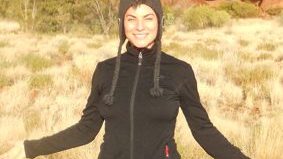 Tracie Dinwiddie on Uluru