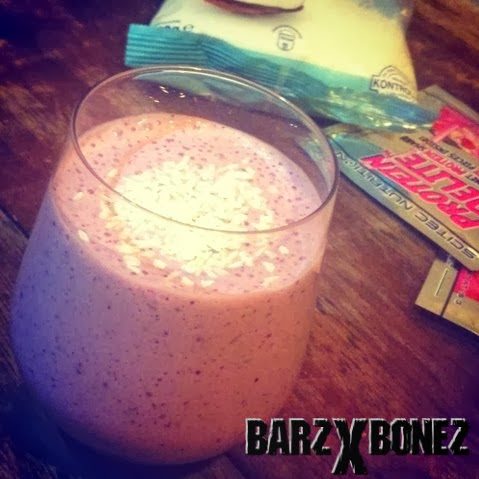 Coco-Berry Power Smoothie