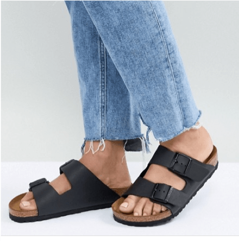 pair of Birkenstocks sandels